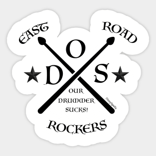 ODS - East Road Rockers Band Sticker